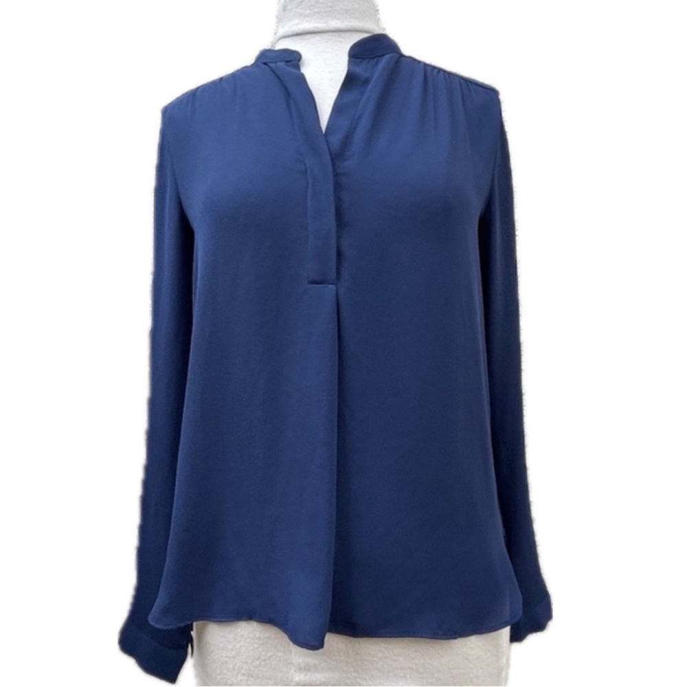Lumiere Blouse in Navy Blue
